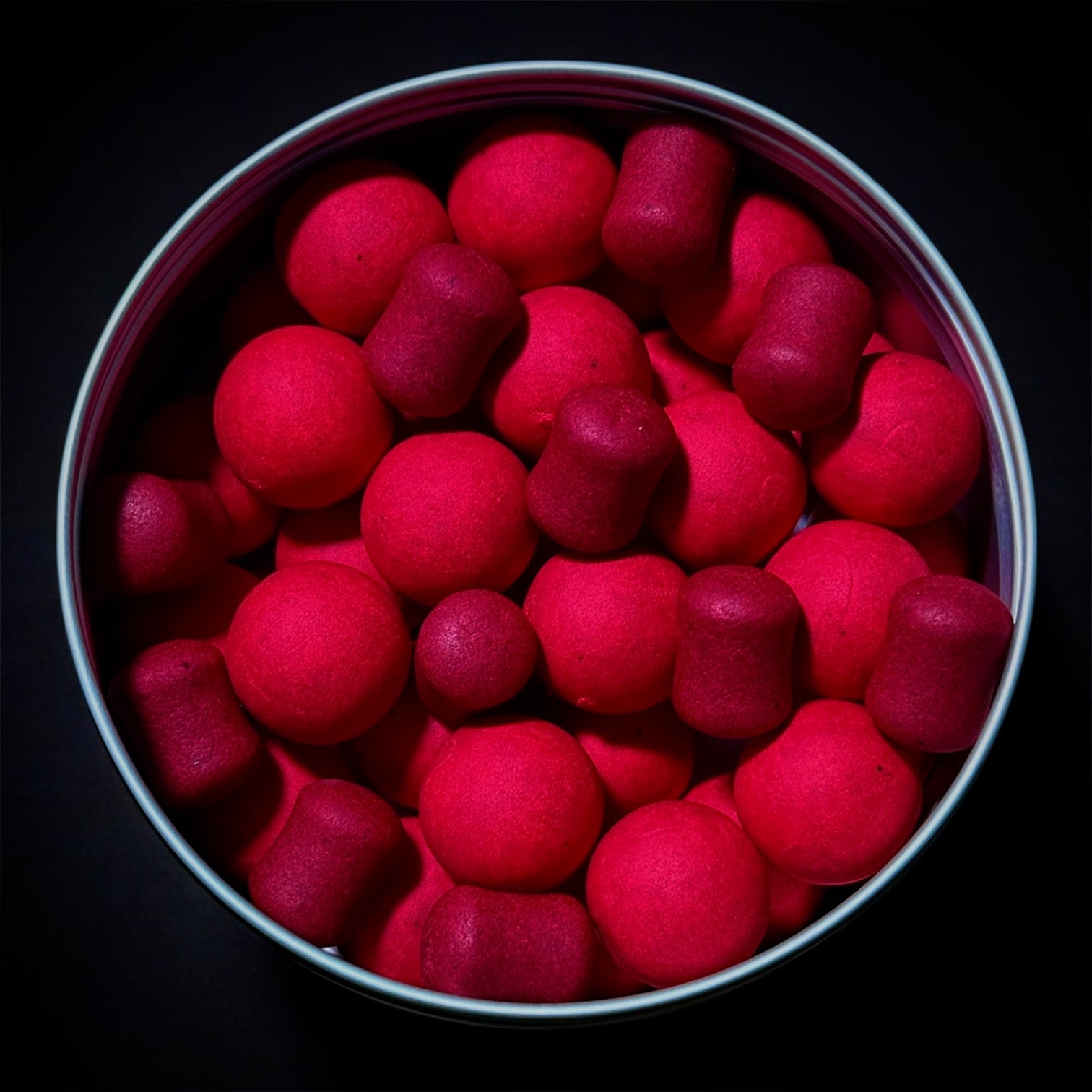 Deep Red Wafters and Pop ups 15mm