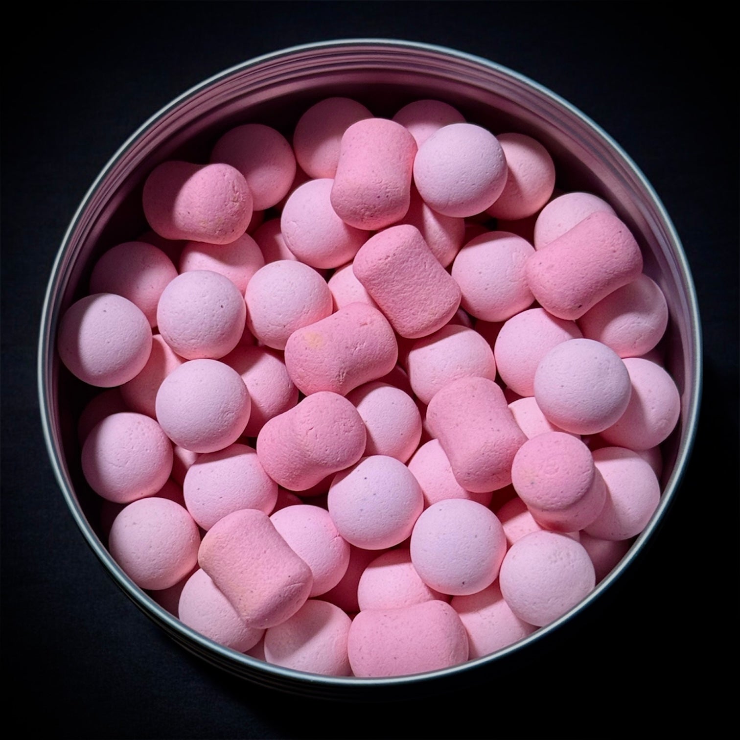 Washed Pink Wafters and Pop ups 12mm