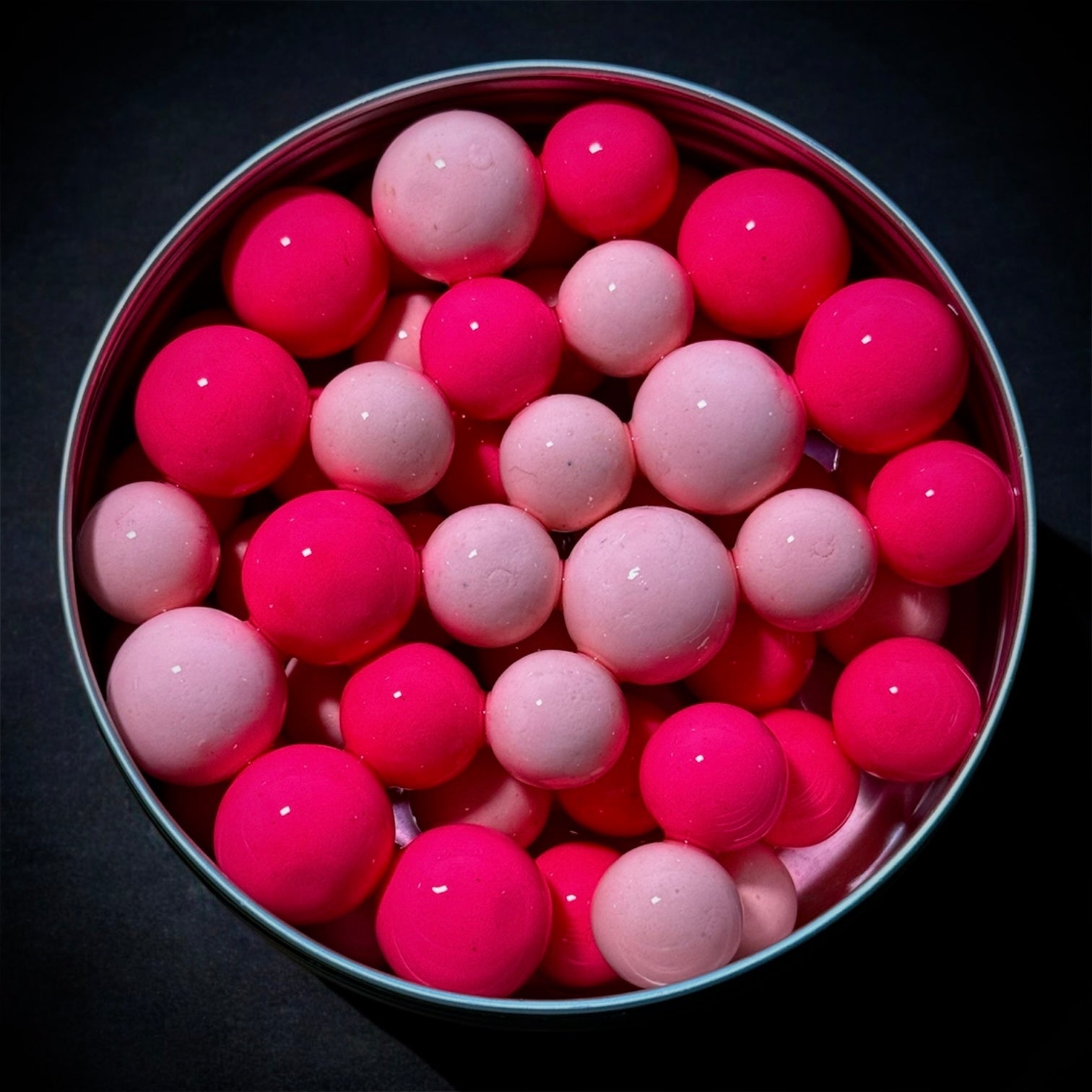 Pink Washed and Flouro Pop ups 12/15mm